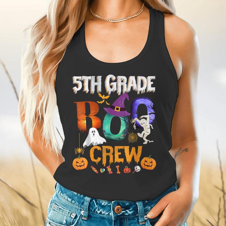 5th Grade Boo Crew Teacher Student Halloween Costume For Men Women Kids Flowy Tank, gift for family, gift for coworker