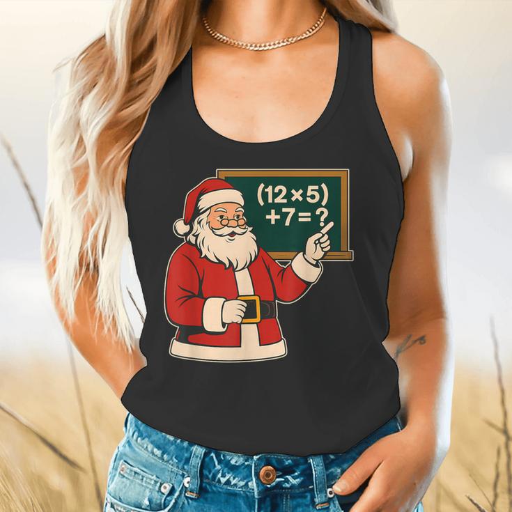 67 Teacher Christmas Santa Six Seven Meme Brainrot Math Joke Flowy Tank, gift for family, gift for coworker