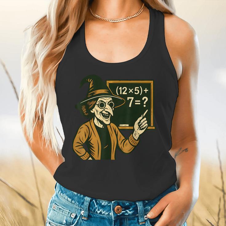 67 Teacher Halloween Witch Six Seven Meme Brainrot Math Joke Flowy Tank, gift for family, gift for coworker