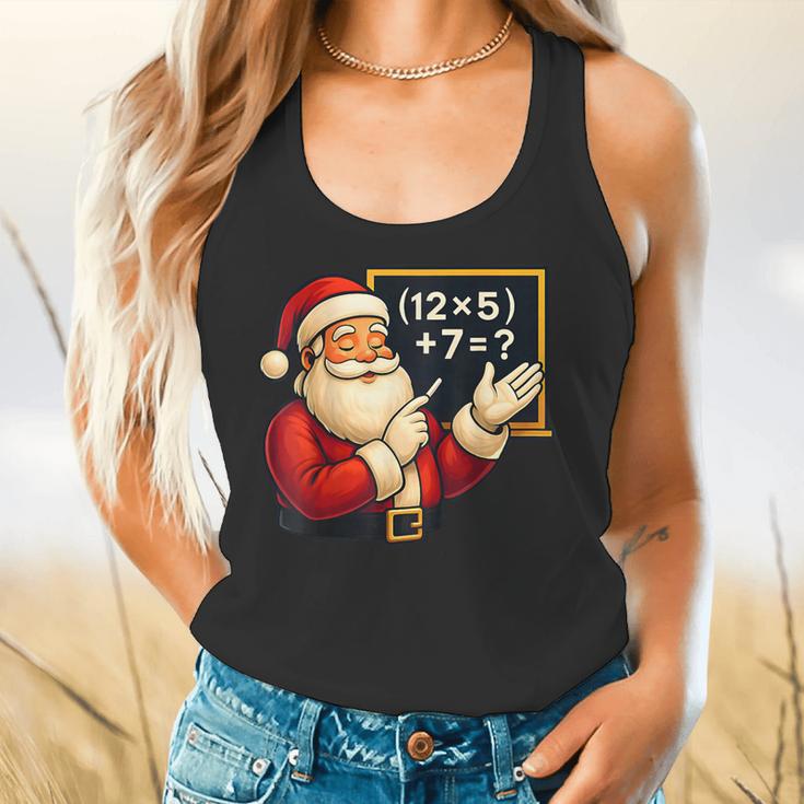 67 Teacher Santa Christmas Six Seven Meme Math Xmas Flowy Tank, gift for family, gift for coworker 67 Teacher Santa Christmas Six Seven Meme Math Xmas Flowy Tank, gift for family, gift for coworker
