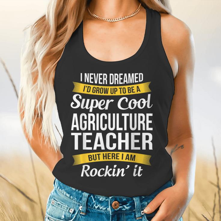 Agriculture Teacher Appreciation AG Teacher Flowy Tank, gift for family, gift for coworker