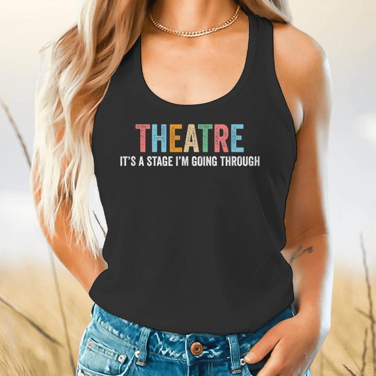 Theatre Drama Teacher Stage Play Broadway Theatre Flowy Tank, gift for family, gift for coworker
