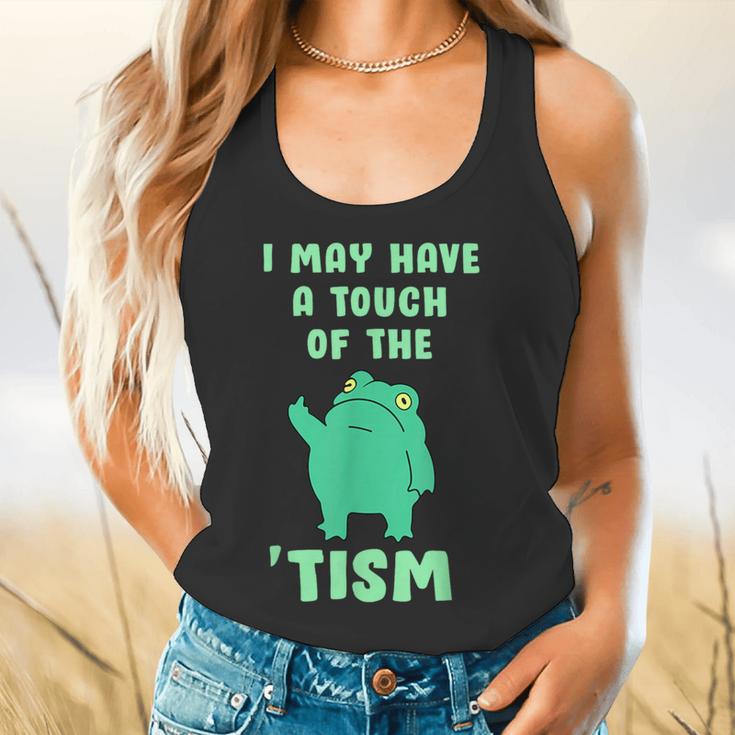 Autism Awareness Neurodiversity Teacher Frog I May Have A Touch Of The Tism Neurodivergent Small Flowy Tank, gift for family, gift for coworker Autism Awareness Neurodiversity Teacher Frog I May Have A Touch Of The Tism Neurodivergent Small Flowy Tank, gift for family, gift for coworker