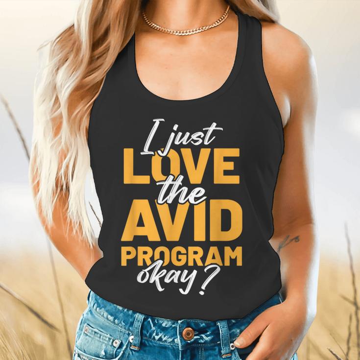 AVID Team Appreciation Essentials AVID Program Teacher Flowy Tank, gift for family, gift for coworker