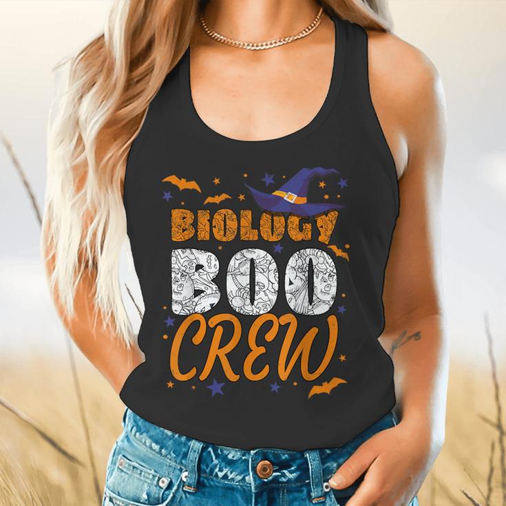 Biology Boo Crew Halloween Biology Teacher Matching For Men Women Kids Flowy Tank, gift for family, gift for coworker