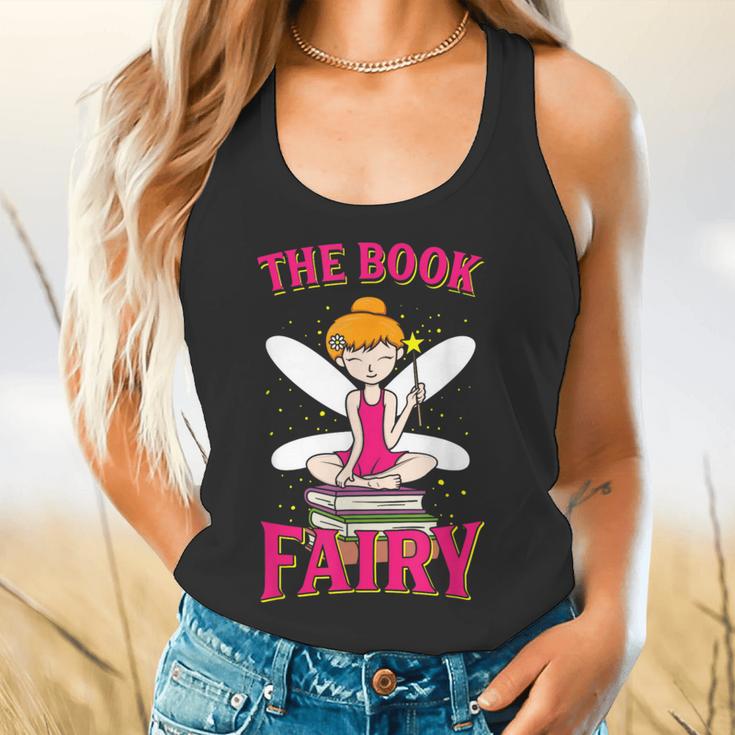 The Book Fairy Reading Teacher Librarian T-Shirt Flowy Tank, gift for family, gift for coworker The Book Fairy Reading Teacher Librarian T-Shirt Flowy Tank, gift for family, gift for coworker
