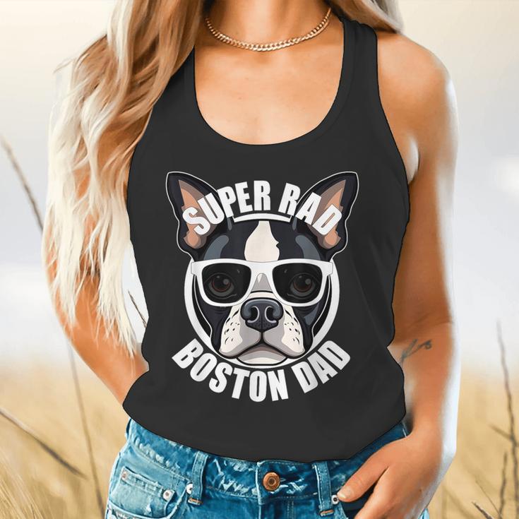 Boston Terrier Dad Father’s Day Dog Dad Men’s Flowy Tank, gift for family, gift for coworker
