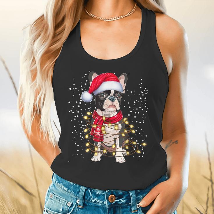 Boston Terrier Dog Ugly Christmas Dog Xmas For Men Women Kids Flowy Tank, gift for family, gift for coworker