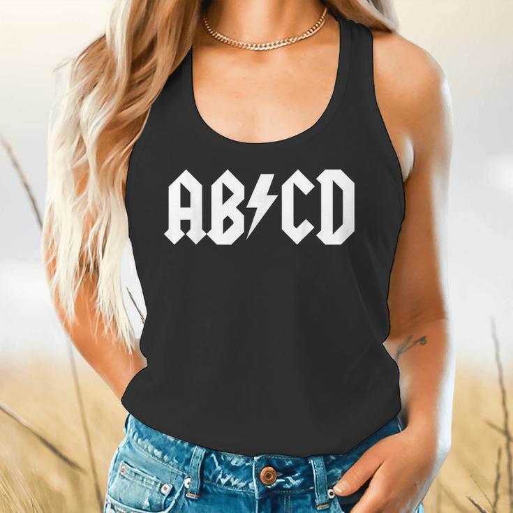 Boys Girls Teachers ABCD Rock Graphic Back To School Flowy Tank, gift for family, gift for coworker