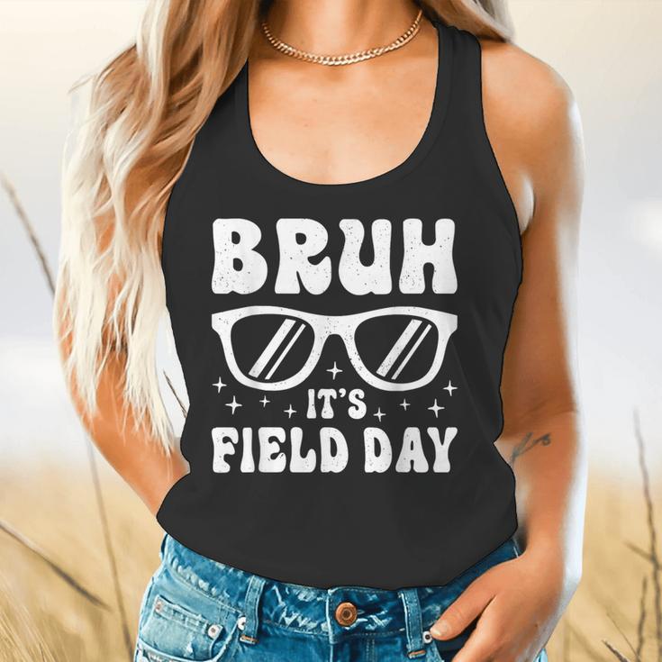 Bruh It's Field Day Teacher Boys Girls Kids Happy Field Day Flowy Tank, gift for family, gift for coworker