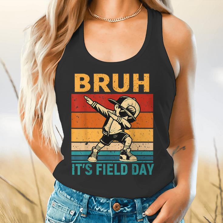 Bruh It's Field Day Teacher Happy Field Day Dabbing Boy Flowy Tank, gift for family, gift for coworker Bruh It's Field Day Teacher Happy Field Day Dabbing Boy Flowy Tank, gift for family, gift for coworker