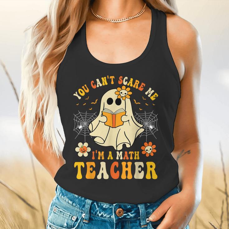 You Can't Scare Me I'm A Math Teacher Halloween Ghost Flowy Tank, gift for family, gift for coworker You Can't Scare Me I'm A Math Teacher Halloween Ghost Flowy Tank, gift for family, gift for coworker