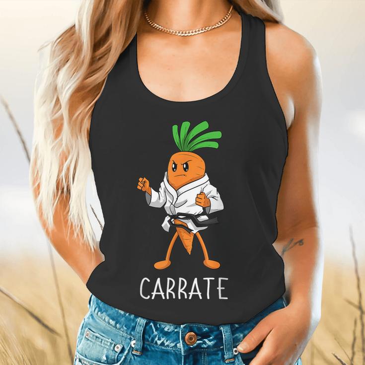 Carrate Karate Carrot Student Teacher Trainee Trainor Flowy Tank, gift for family, gift for coworker