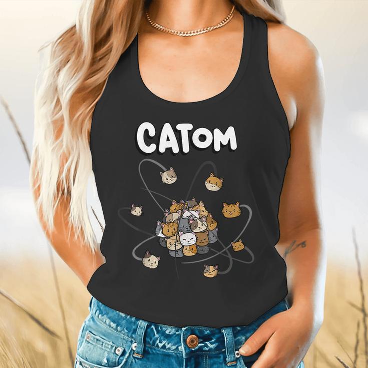 Catom Science Teacher Chemistry Lover Physics School Cat Flowy Tank, gift for family, gift for coworker Catom Science Teacher Chemistry Lover Physics School Cat Flowy Tank, gift for family, gift for coworker