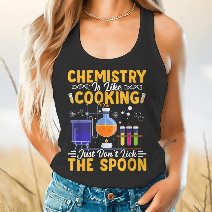 Chemistry Is Like Cooking Science Teacher Student Flowy Tank, gift for family, gift for coworker