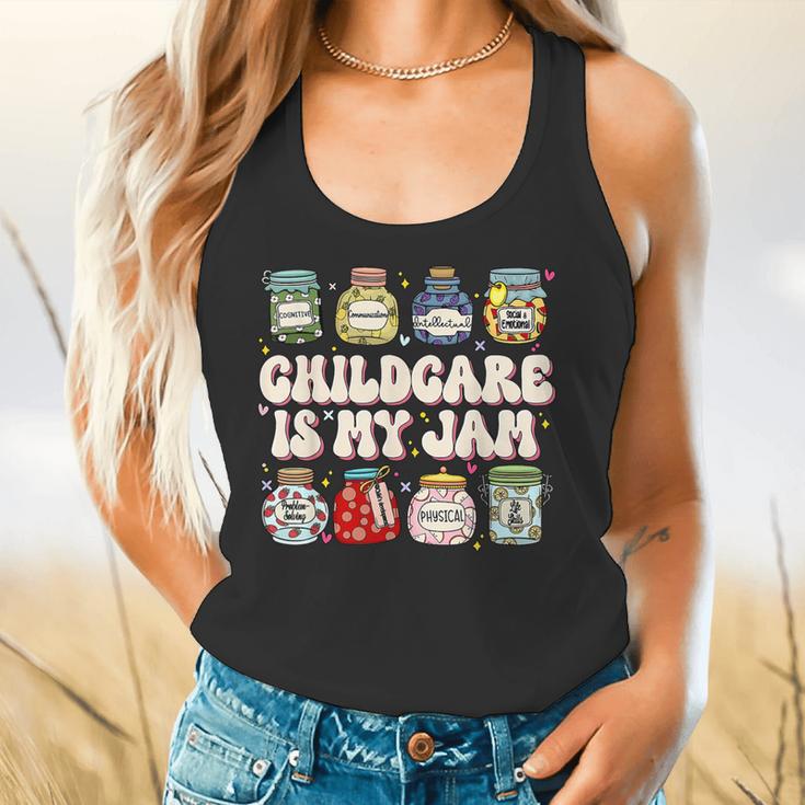 Childcare Is My Jam Child Care Teacher School Psychologist Flowy Tank, gift for family, gift for coworker Childcare Is My Jam Child Care Teacher School Psychologist Flowy Tank, gift for family, gift for coworker