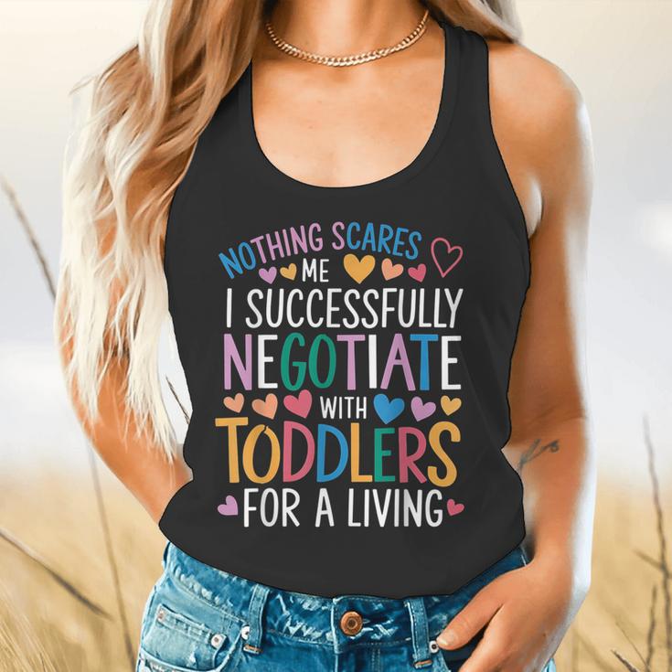 Childcare Teacher Negotiate With Toddlers Daycare Provider Flowy Tank, gift for family, gift for coworker Childcare Teacher Negotiate With Toddlers Daycare Provider Flowy Tank, gift for family, gift for coworker