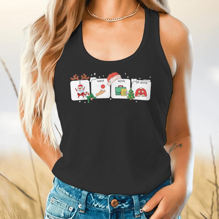Christmas Santa Special Education SPED Teacher Xmas PJ Flowy Tank, gift for family, gift for coworker Christmas Santa Special Education SPED Teacher Xmas PJ Flowy Tank, gift for family, gift for coworker
