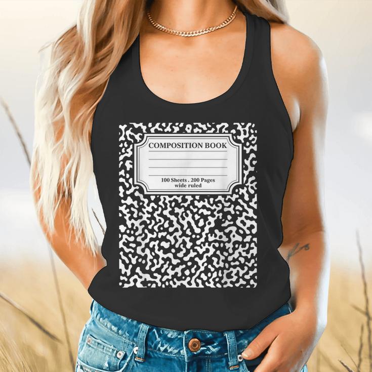 Composition Notebook Matching Group Halloween Teachers Flowy Tank, gift for family, gift for coworker Composition Notebook Matching Group Halloween Teachers Flowy Tank, gift for family, gift for coworker