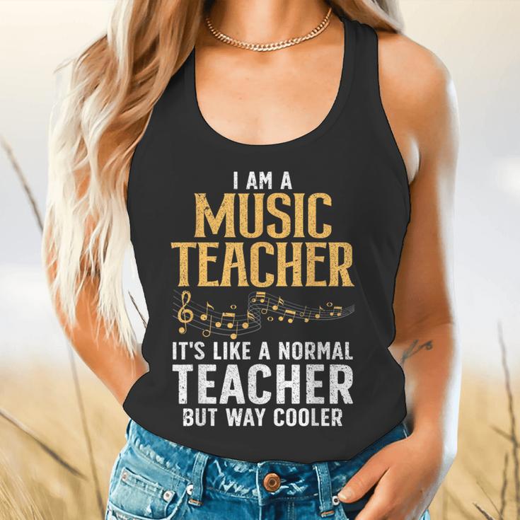 Cool Music Teacher Art For Men Women School Orchestra Coach Flowy Tank, gift for family, gift for coworker