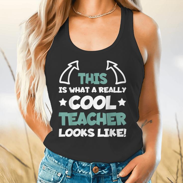 Cool Teacher Saying Teaching Student Men Women Flowy Tank, gift for family, gift for coworker Cool Teacher Saying Teaching Student Men Women Flowy Tank, gift for family, gift for coworker