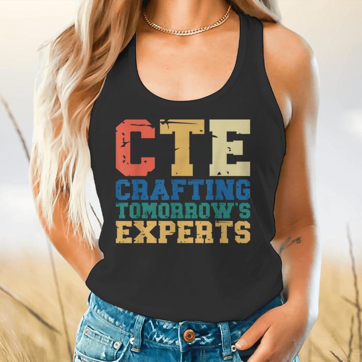 CTE Teacher Education Career Technical Flowy Tank, gift for family, gift for coworker