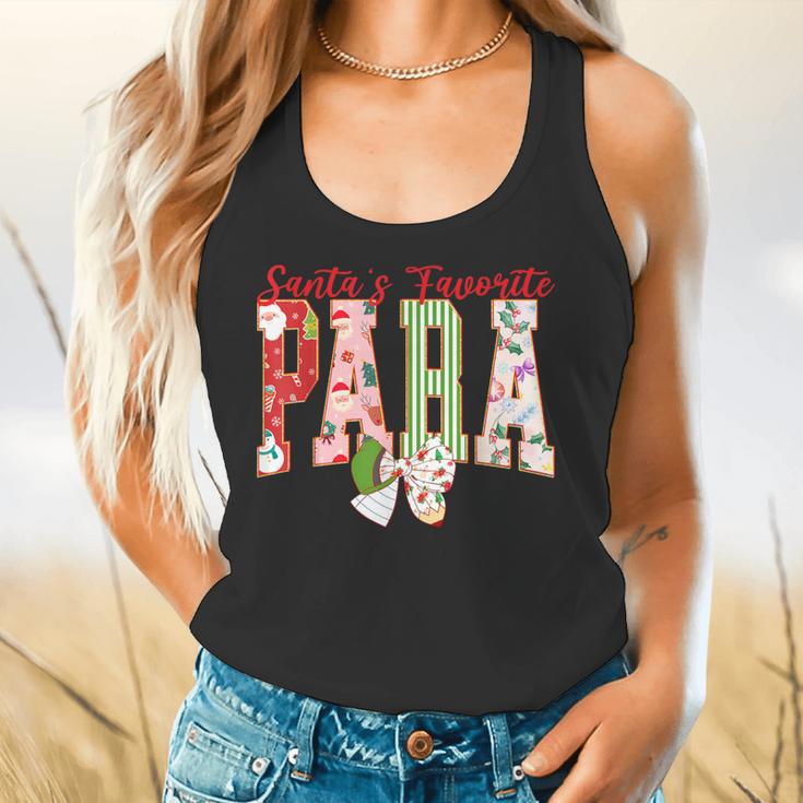 Cute Santas Favorite Para Christmas Paraprofessional Teacher Flowy Tank, gift for family, gift for coworker Cute Santas Favorite Para Christmas Paraprofessional Teacher Flowy Tank, gift for family, gift for coworker