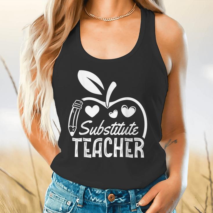 Cute Substitute Teacher Appreciation Men Women Flowy Tank, gift for family, gift for coworker Cute Substitute Teacher Appreciation Men Women Flowy Tank, gift for family, gift for coworker