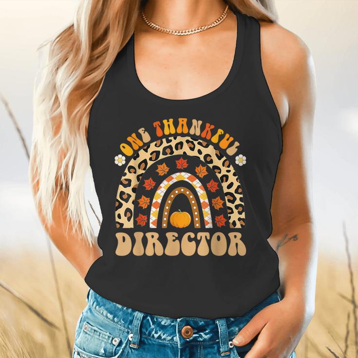 Director One Thankful Fall Teacher Women Life Flowy Tank, gift for family, gift for coworker Director One Thankful Fall Teacher Women Life Flowy Tank, gift for family, gift for coworker