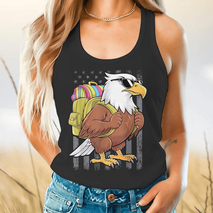 Eagle First Day Of School Teacher Back To School Eagle Flowy Tank, gift for family, gift for coworker