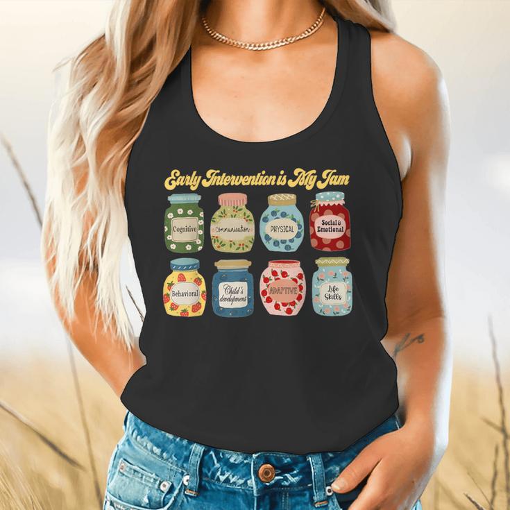 Early Intervention Is My Jam Early Intervention Teacher Flowy Tank, gift for family, gift for coworker Early Intervention Is My Jam Early Intervention Teacher Flowy Tank, gift for family, gift for coworker