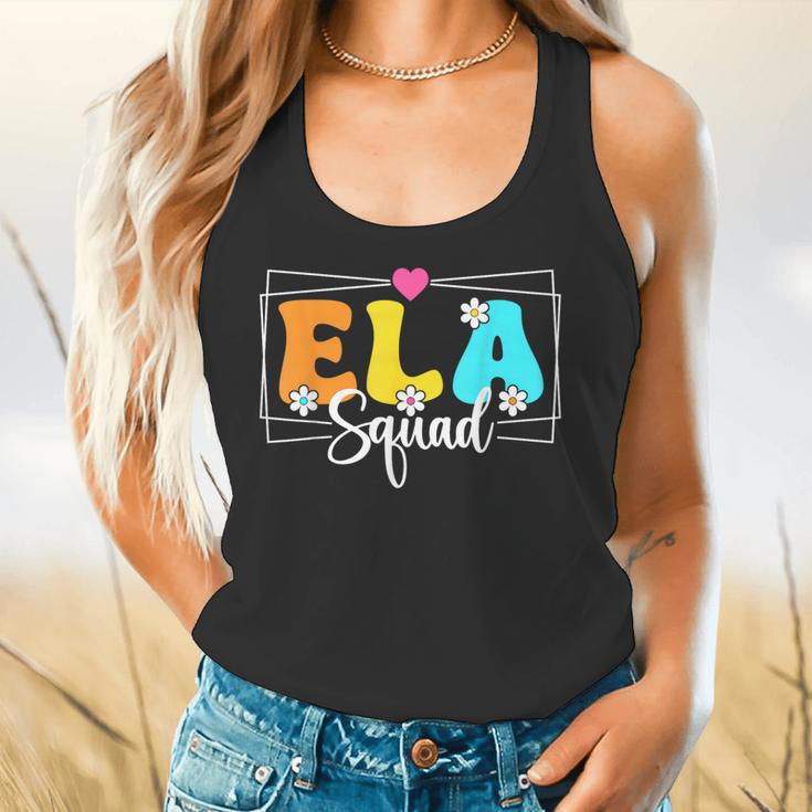 ELA Squad Teacher Back To School English Language Arts Flowy Tank, gift for family, gift for coworker ELA Squad Teacher Back To School English Language Arts Flowy Tank, gift for family, gift for coworker
