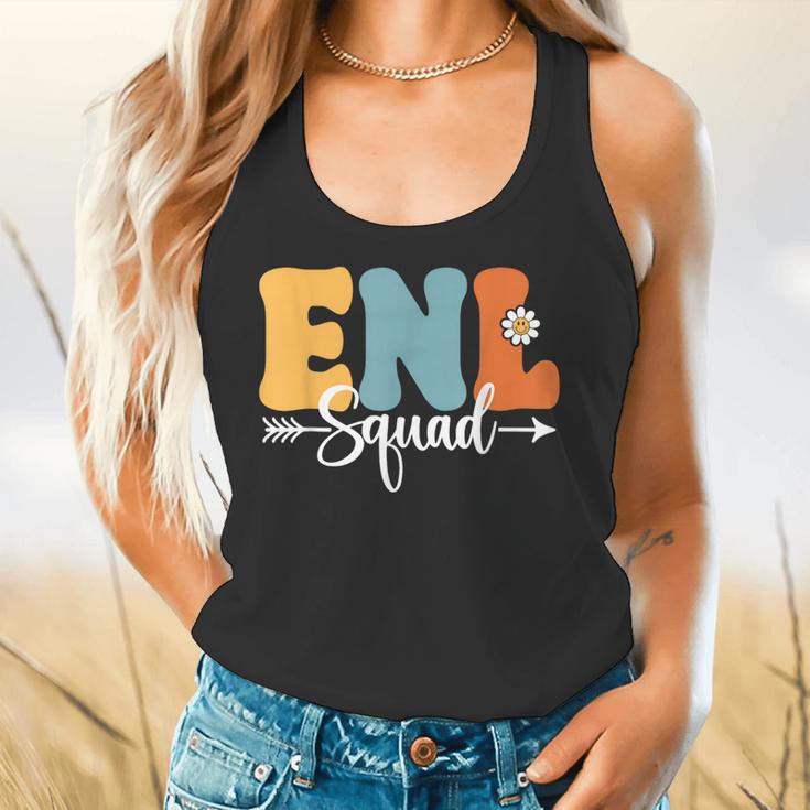 ENL Squad Back To School Teachers Students ENL Crew Men Women Girls Kids Flowy Tank, gift for family, gift for coworker