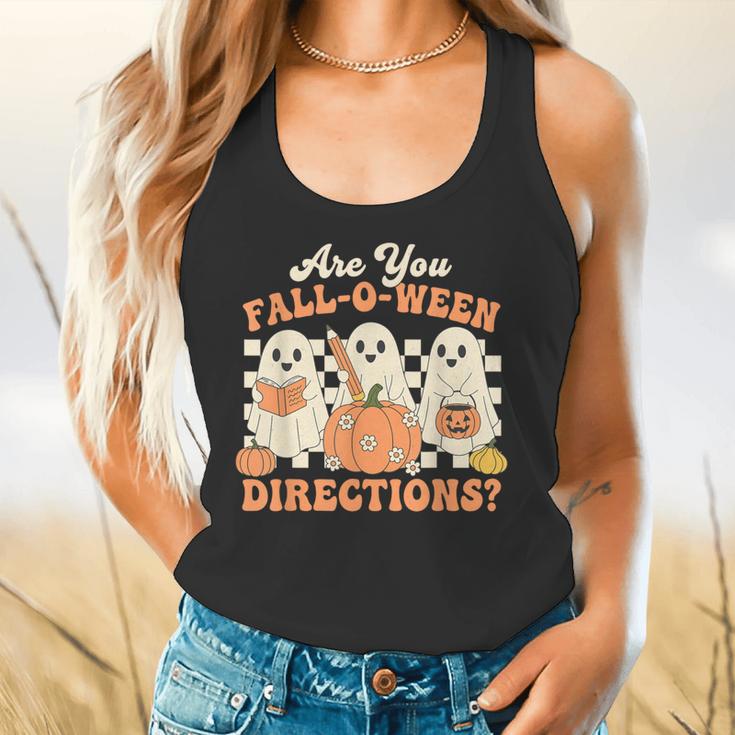 Are You Fall O Ween Directions Halloween Teacher Flowy Tank, gift for family, gift for coworker Are You Fall O Ween Directions Halloween Teacher Flowy Tank, gift for family, gift for coworker