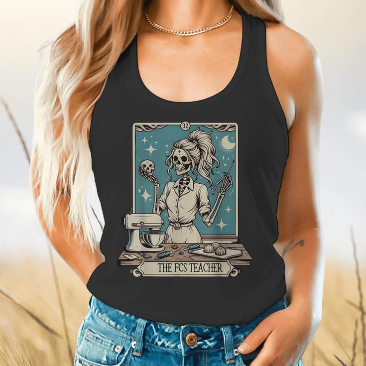 FCS Teacher Skeleton Halloween Family And Consumer Science Flowy Tank, gift for family, gift for coworker FCS Teacher Skeleton Halloween Family And Consumer Science Flowy Tank, gift for family, gift for coworker