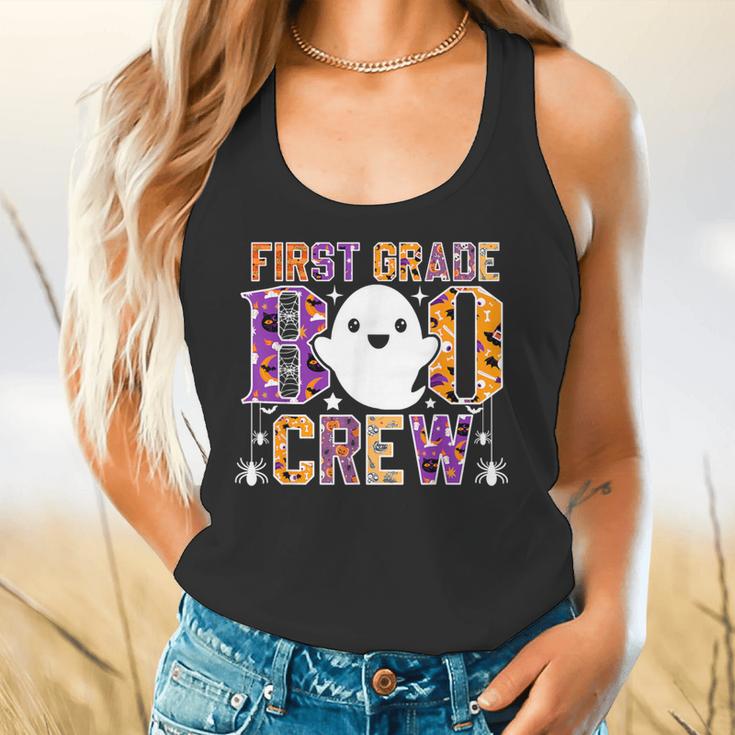 First Grade Boo Crew Teacher Student Halloween Costume Flowy Tank, gift for family, gift for coworker First Grade Boo Crew Teacher Student Halloween Costume Flowy Tank, gift for family, gift for coworker