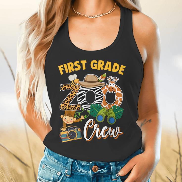First Grade Zoo Field Trip Squad Matching Teacher Students Flowy Tank, gift for family, gift for coworker First Grade Zoo Field Trip Squad Matching Teacher Students Flowy Tank, gift for family, gift for coworker