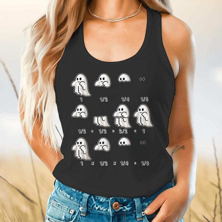 Fractions Math Teacher Ghost Math Halloween Humorous Flowy Tank, gift for family, gift for coworker Fractions Math Teacher Ghost Math Halloween Humorous Flowy Tank, gift for family, gift for coworker