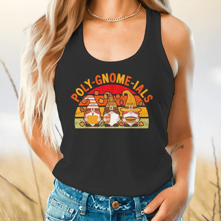 Fun Polynomial Calculus Algebra Poly-Gnome-Ials Math Teacher Flowy Tank, gift for family, gift for coworker