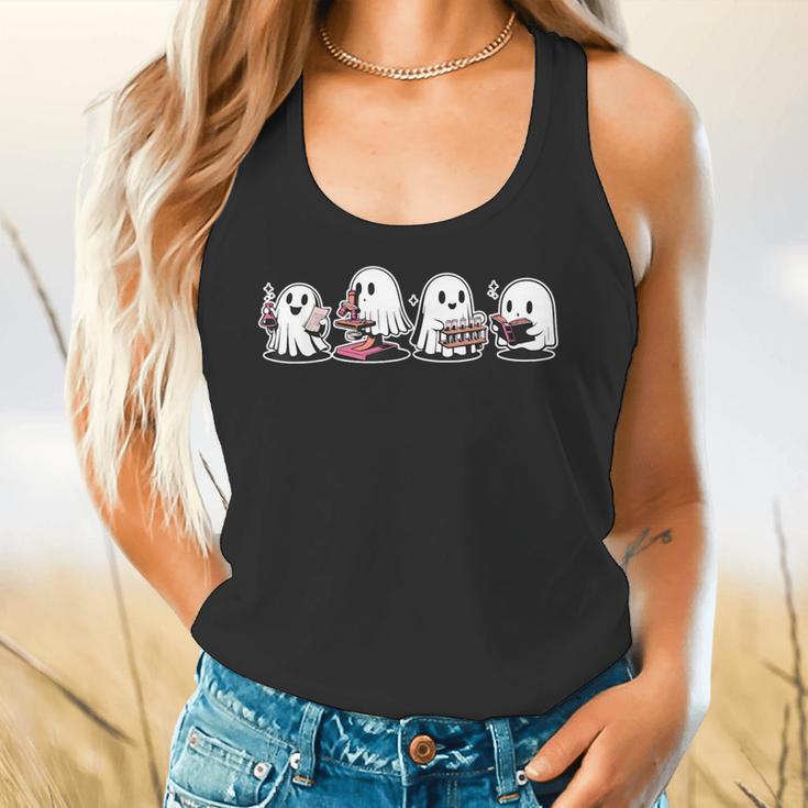 Ghost Science Teacher Chemistry Laboratory Halloween Flowy Tank, gift for family, gift for coworker Ghost Science Teacher Chemistry Laboratory Halloween Flowy Tank, gift for family, gift for coworker