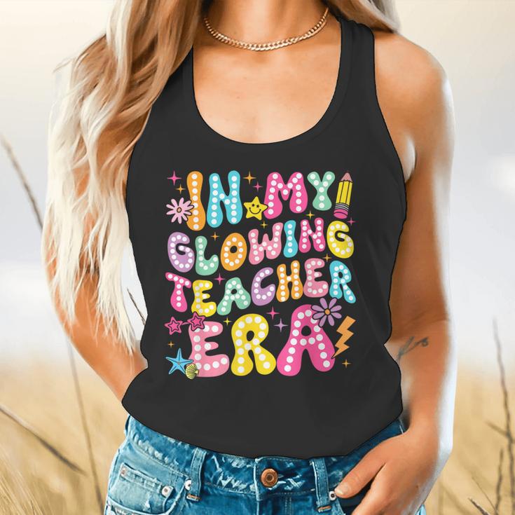 In My Glowing Teacher Era Teaching Back To School Flowy Tank, gift for family, gift for coworker In My Glowing Teacher Era Teaching Back To School Flowy Tank, gift for family, gift for coworker