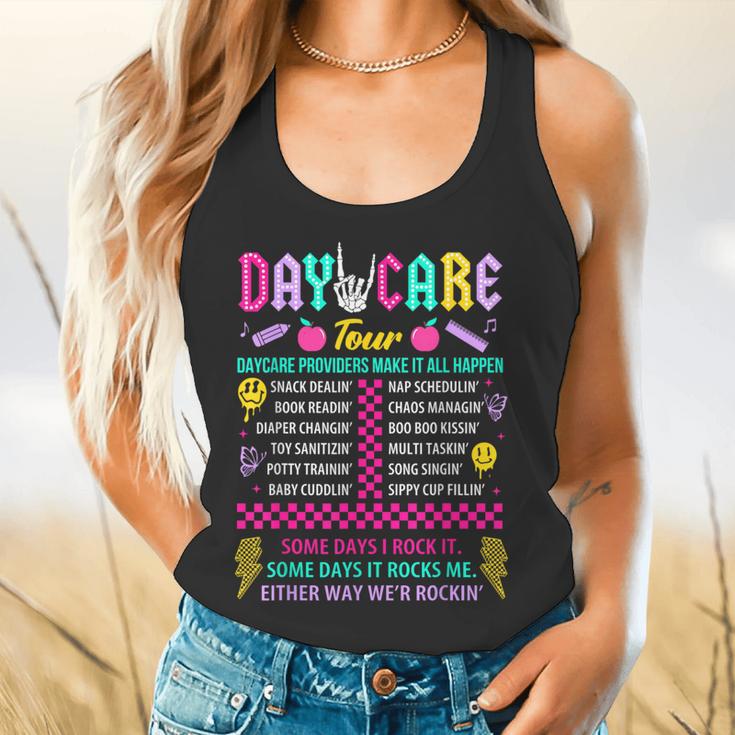 Groovy Day Care Some Days I Rock It Day Care Teacher Life Flowy Tank, gift for family, gift for coworker Groovy Day Care Some Days I Rock It Day Care Teacher Life Flowy Tank, gift for family, gift for coworker