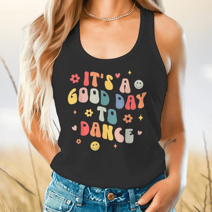 Groovy Its A Good Day To Dance Dance Teacher Flowy Tank, gift for family, gift for coworker Groovy Its A Good Day To Dance Dance Teacher Flowy Tank, gift for family, gift for coworker
