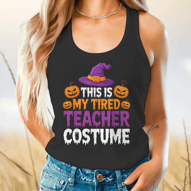 Halloween Costumes For Teachers Tired Teacher Costume Tee Flowy Tank, gift for family, gift for coworker Halloween Costumes For Teachers Tired Teacher Costume Tee Flowy Tank, gift for family, gift for coworker