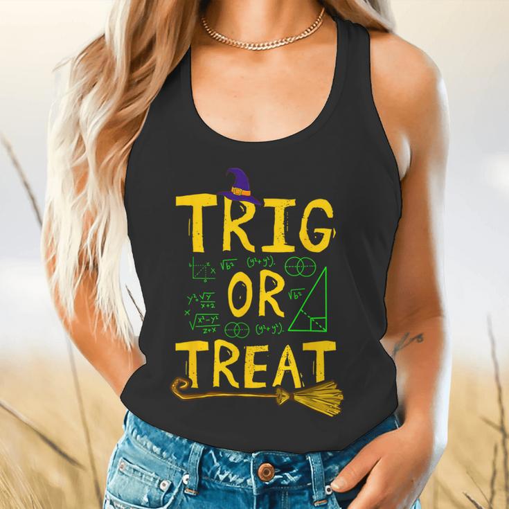 Halloween Math Teacher Trig Or Treat Student School College Flowy Tank, gift for family, gift for coworker Halloween Math Teacher Trig Or Treat Student School College Flowy Tank, gift for family, gift for coworker