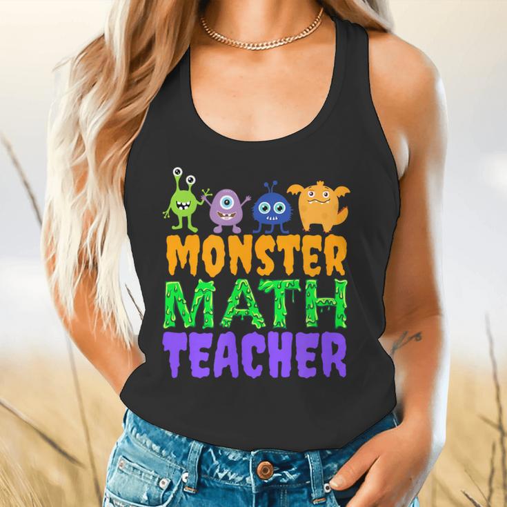 Halloween Monster Math Teacher Men Women Flowy Tank, gift for family, gift for coworker Halloween Monster Math Teacher Men Women Flowy Tank, gift for family, gift for coworker