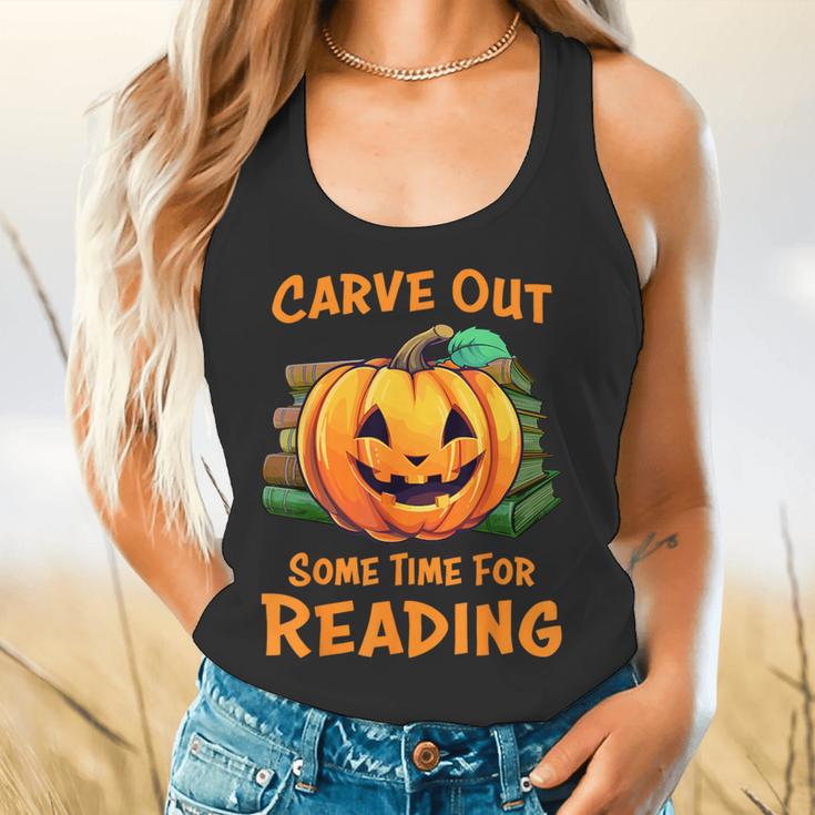 Halloween Teacher Librarian Pumpkin Reading Books Men Women Kids Flowy Tank, gift for family, gift for coworker Halloween Teacher Librarian Pumpkin Reading Books Men Women Kids Flowy Tank, gift for family, gift for coworker