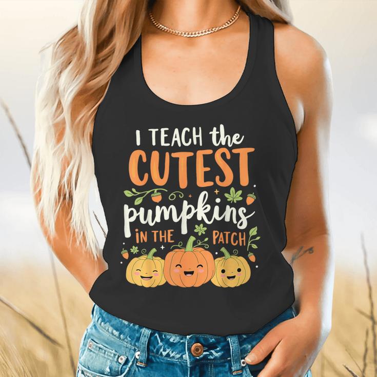 Halloween Teacher I Teach The Cutest Pumpkins In The Patch Flowy Tank, gift for family, gift for coworker Halloween Teacher I Teach The Cutest Pumpkins In The Patch Flowy Tank, gift for family, gift for coworker
