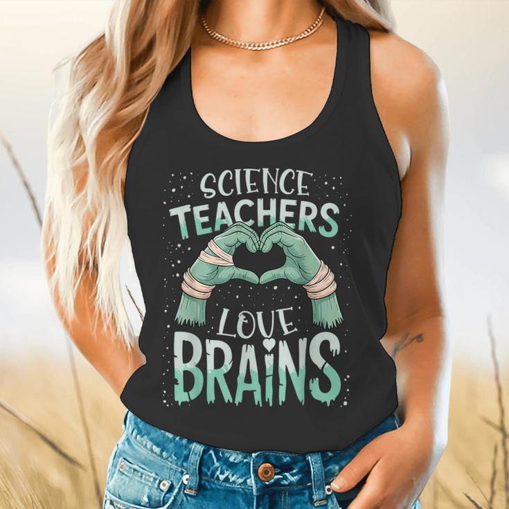 Halloween Teacher Tshirts Science Teachers Love Brains Flowy Tank, gift for family, gift for coworker Halloween Teacher Tshirts Science Teachers Love Brains Flowy Tank, gift for family, gift for coworker