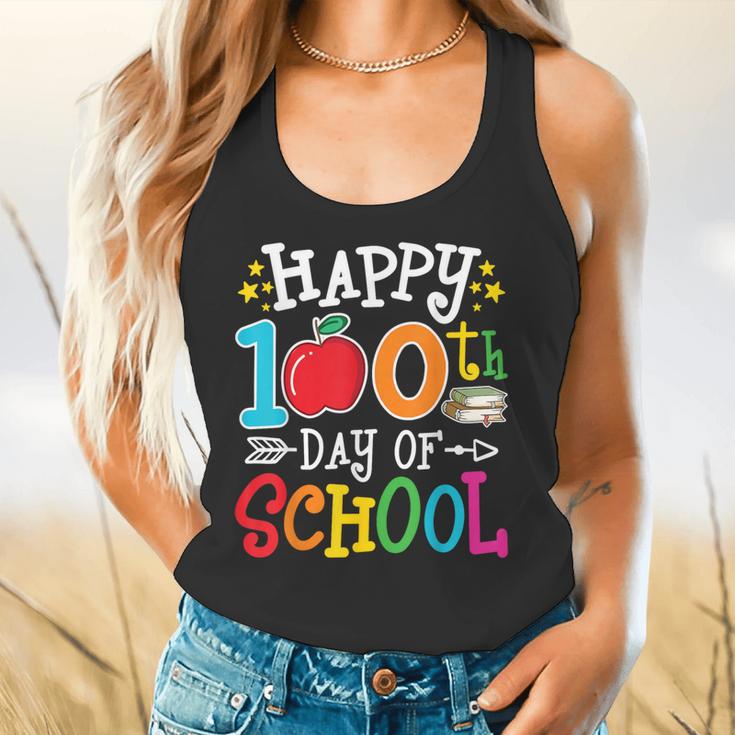 Happy 100th Day Of School Teachers 100 Days Of School Kids Flowy Tank, gift for family, gift for coworker